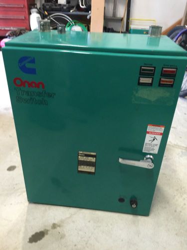 Onan 125 amp 277/480 volt 3 phase automatic transfer switch for sale