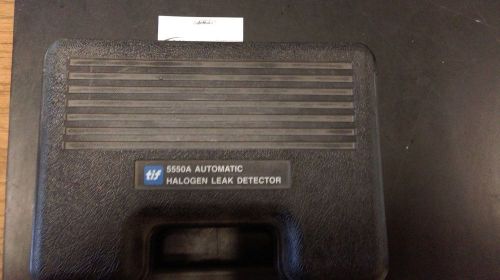 TIF 5750A Super Scanner, Automatic Halogen Leak Detector w/Case