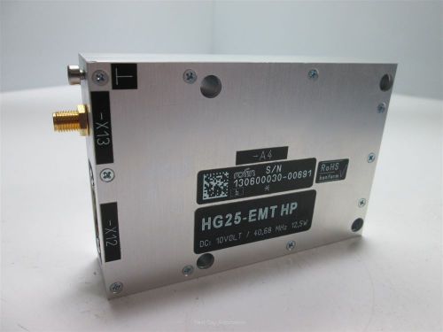 Rofin HG25-EMT HP Q-Switch Driver 10VDC 40.68MHz 12.5W *No Cables*
