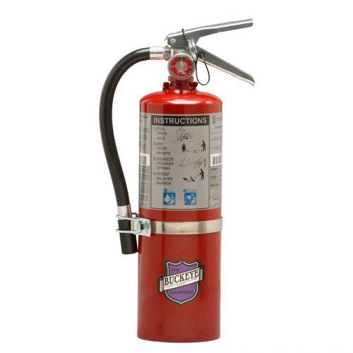 Fire extinguisher 5lb class (bc) purple k dry chemical for sale