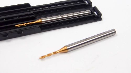 OSG Screw Machine Drill Bits 0.0476&#034; 140 Deg HSS-E TiN 8595121 Qty 2 [2108]