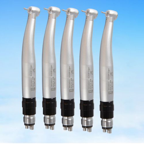 5pc dental high speed handpiece push button 4h coupler nsk type standard head for sale