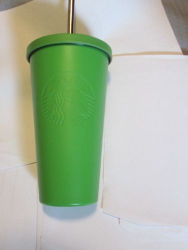 New Starbucks Cold Cup Tumbler - Matte Green 16 fl oz