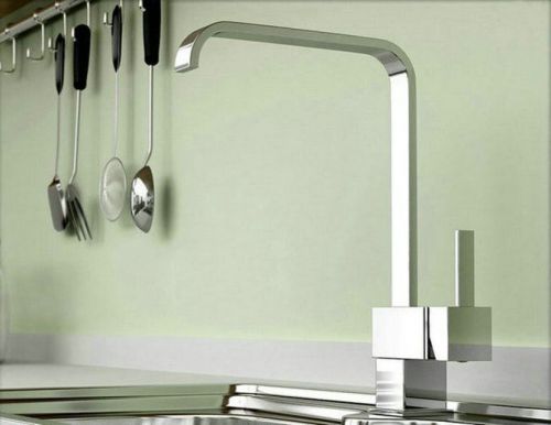 Brass Chrome Swivel Spout Kitchen/Bathroom Sink Taps Mixers Faucet