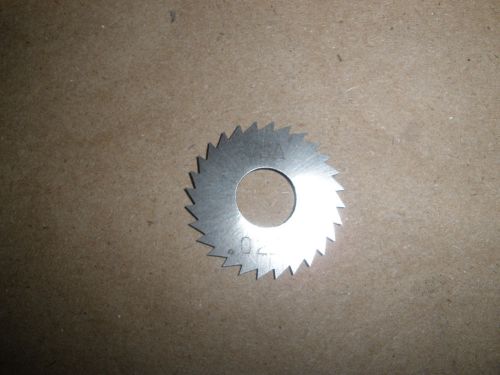 .025 x 28 TPI 3/8&#034; arbor 1&#034; OD HSS metal cutting slitting saw blade USA made