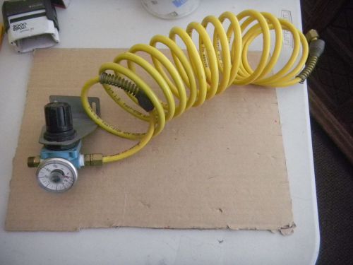 New Wilkerson Pneumatic Air Relief Valve X10-02-000 with gauge and hose sb350