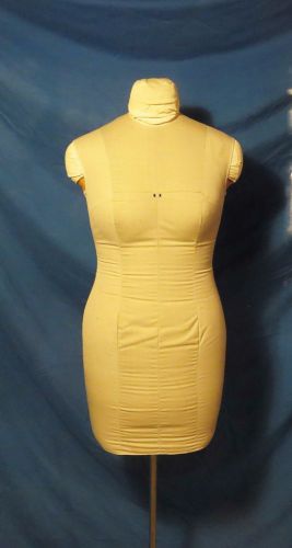Vintage Dress Form 34&#034;&#034; Bust, 28&#034; Waist, 36&#034; Hips with Collapsible Stand/Legs