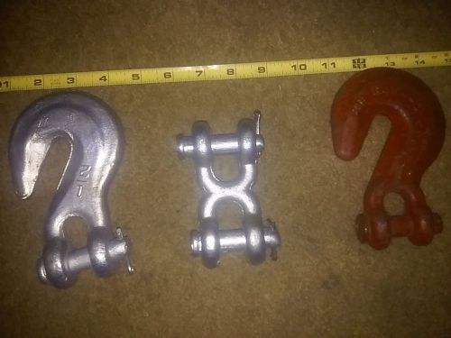2 crosby hooks and link for sale