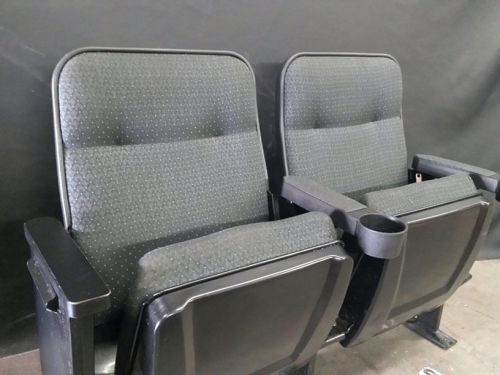 Lot of 30 THEATER SEATING Movie chairs cinema used auditorium seats