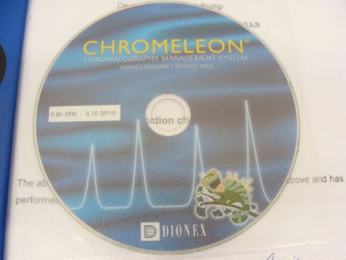 NEW Thermo Dionex UHPLC HPLC UltiMate Chromeleon Software 6.80 SR9 6.70 SP10!