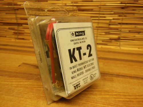 King kt-2 built-in thermostat kit double-pole single-throw for sale