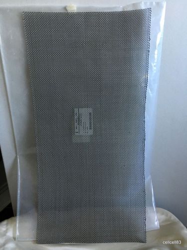 Stainless steel 316 s/s mesh #10x10 .035 wire mesh cloth screen 12&#034;x24&#034; for sale