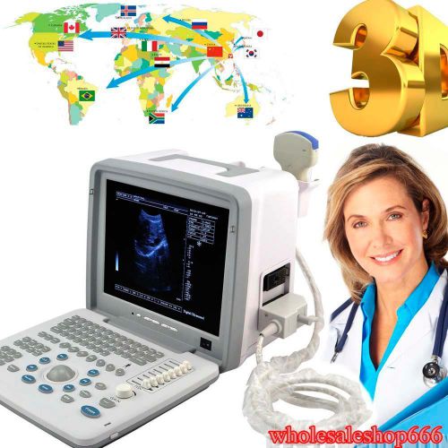 Free 3d portable 12-inch digital ultrasound scanner machine 3.5mhz convex probe for sale