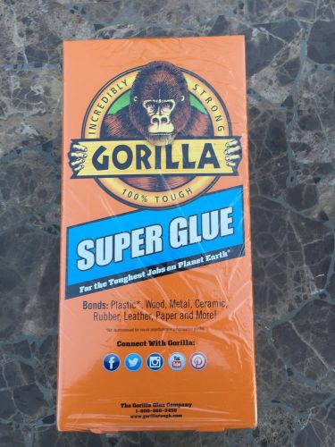 Gorilla Glue Super Glue 7805002 24ea 15 Gram Bottles In Retail Display Box