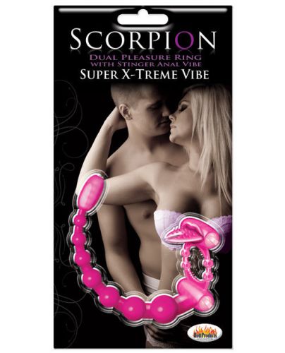 Scorpion Dual Pleasure Erection Ring w/Stinger