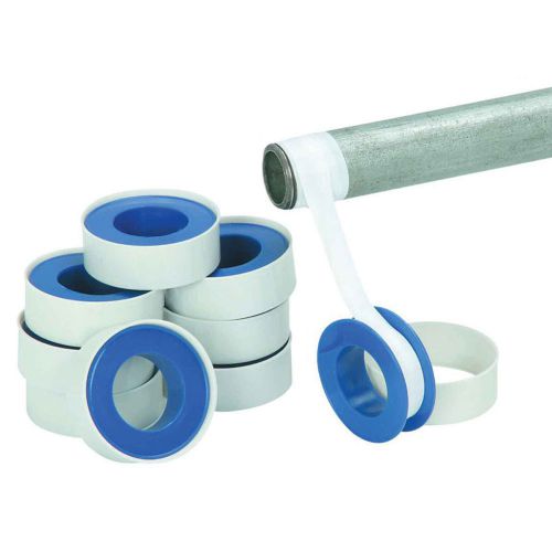 200 pack ate tools 1/2&#034; x 520&#034; teflon thread seal tape plumbing plumber plumbers for sale