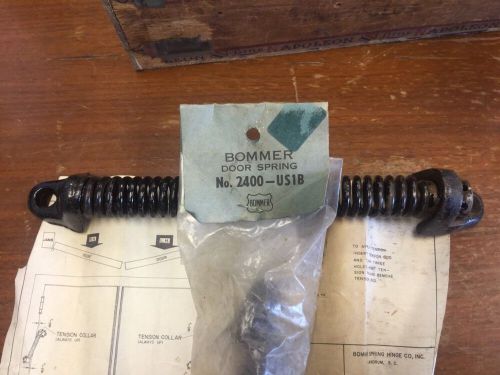 Vintage Door Springs &#034;Bommer&#034; 2400-US B Lot Of 5 NOS Restoration Springs USA