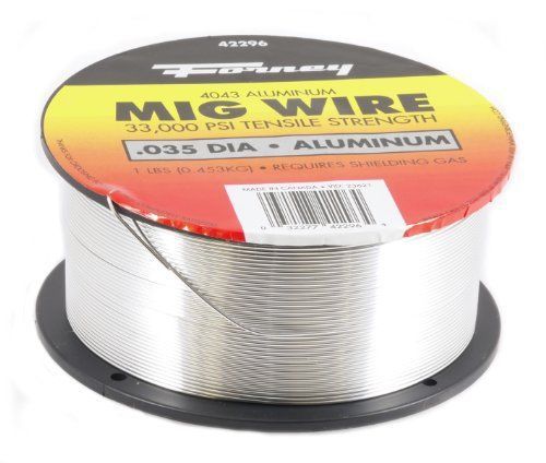 Forney 42296 mig wire  aluminum alloy er4043  .035-diameter  1-pound spool for sale