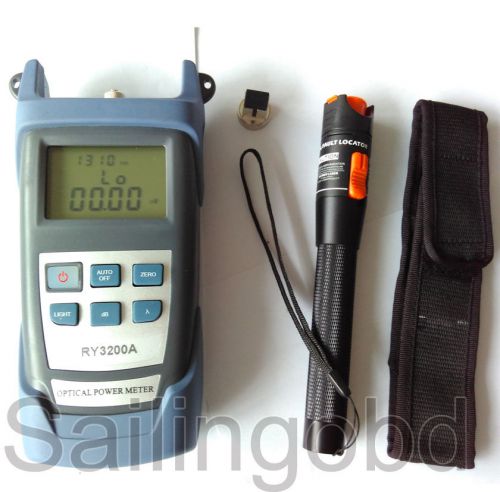 Ftth kit fiber optic cable tester optical power meter 10mw visual fault locator for sale