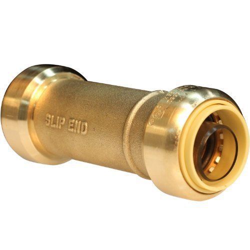 Push Connect PC-LF817 1/2-Inch Push by 1/2-Inch Push  Lead Free Brass Push Fit S