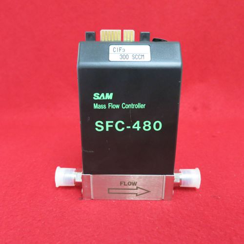 Hitachi Sam SFC 480 M0 4VN Mass Flow Controller 300 SCCM / ClF3 MFC (NEW)