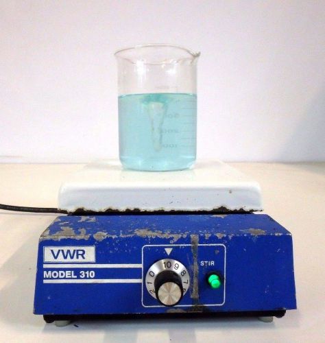 Vwr 310 s35925 lab laboratory  magnetic stirrer stir plate 7&#034; x 7&#034; for sale