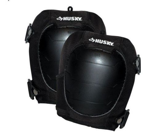 Husky Gel Hard Cap Knee Pad Rugged Poly Protect Against Rough Surfaces