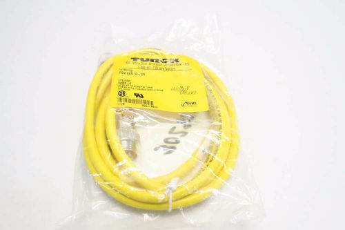 NEW TURCK RSM RKM 50-2M MINIFAST 5P CABLE EXTENSION CORDSET D531025