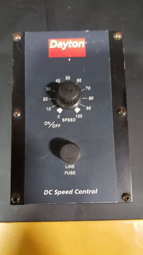 Dayton DC Speed Control Switch  5X412D