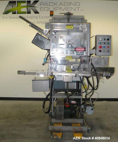 Used- theile rotary outserter/topserter placer, model 34-000. production speed: for sale