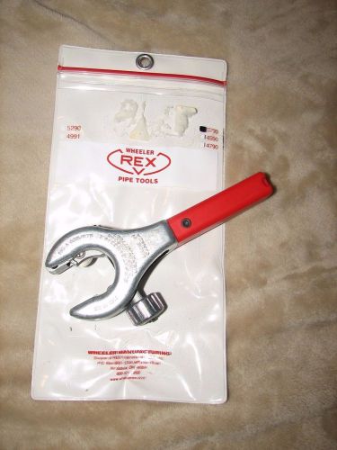 WHEELER MANUFACTURING REX PIPE TOOLS #3790  RATCHET PIPE CUTTER