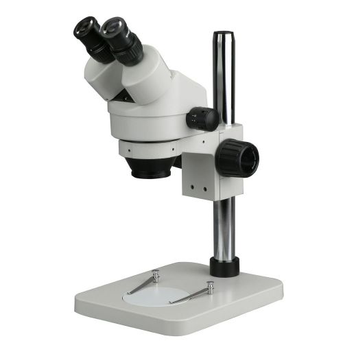 7x-45x stereo binocular microscope with 14&#034; pillar stand for sale