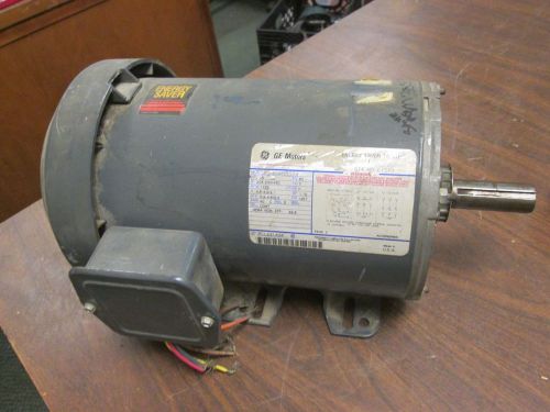 GE Motor 5KS48WN8074 1.5HP 1725RPM 145T Frame 208-230/460V 4.6-4.2/2.1A Used