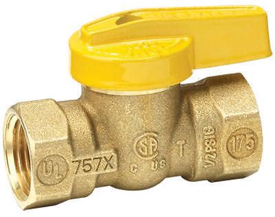 Homewerks worldwide llc 3/8&#034; brs gas ball valve for sale