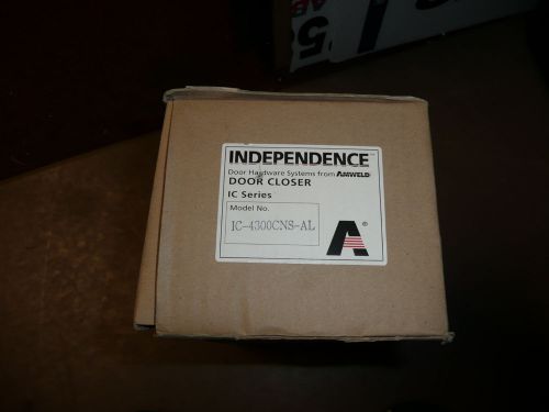 Commercial 4300 heavy duty door closer, Amweld Independence IC Series