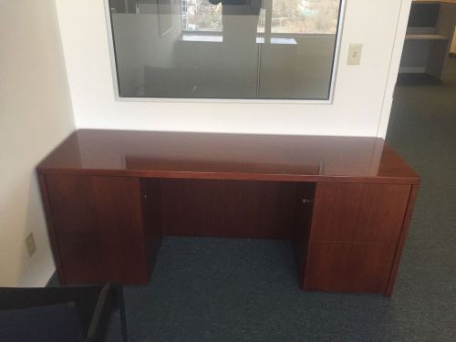 4 Drawer Solid Wood Office Desk Business Furniture