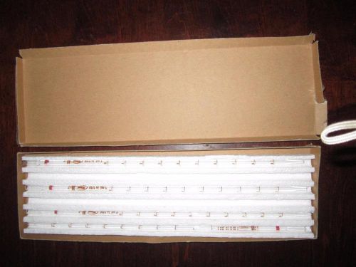 WILMAD LAB GLASS 1mL in 1/10 Reusable Measuring Pipette Pipet BOX OF FOUR (4)