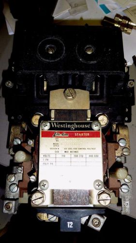 Westinghouse 11200k3cnn life-line size 3 motor starter 220 380 400 440v coil for sale