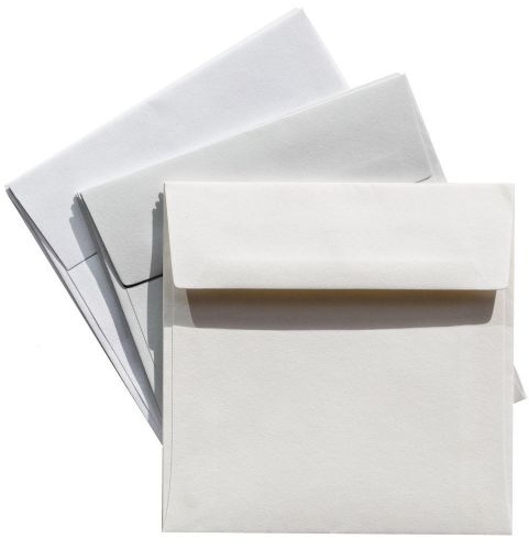 5.5 x 5.5 Square Natural White wove Invitation Envelopes - box of 100