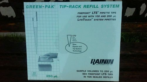 Rainin Gp-L200F Finepoint LTS Pipette Tips -Aerosol Resistant - Presterilized