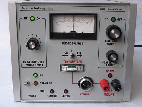 Tegam / Weinschel 1805B RF Power Level Control Unit