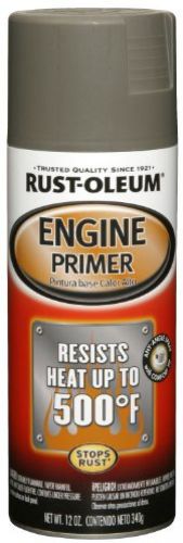 Rust-Oleum 249410 Automotive 12-Ounce Engine Primer Spray Paint, Gray