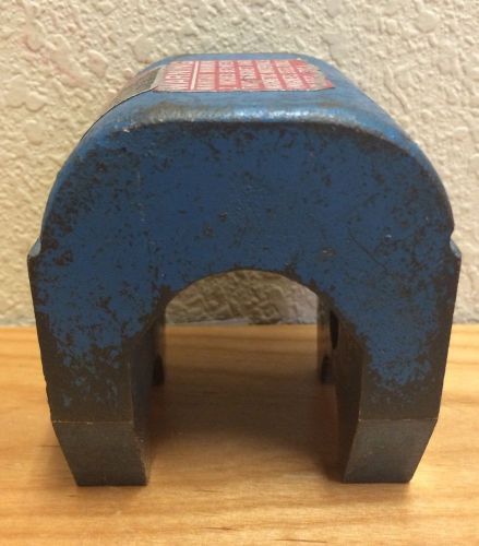 Vintage HORSESHOE MAGNET Industrial microwave radiation 1975