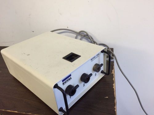 Triple Lightsource, model 2300 made by Royal Design and Manufacturing