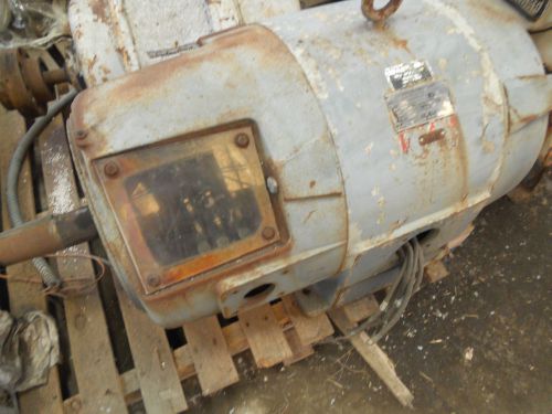 West. p&amp;h crane duty electric motor 40 hp 365x double shaft for sale