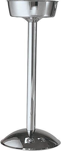 Carlisle 609146 Stainless Steel 18-8 Wine Bucket Stand, 7-5/8&#034; Diameter x 24&#034;