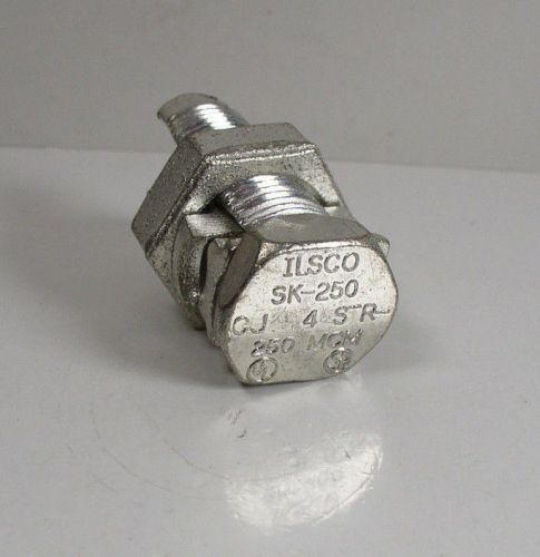 Ilsco sk-250 split bolt connector tin plated 250 mcm for sale