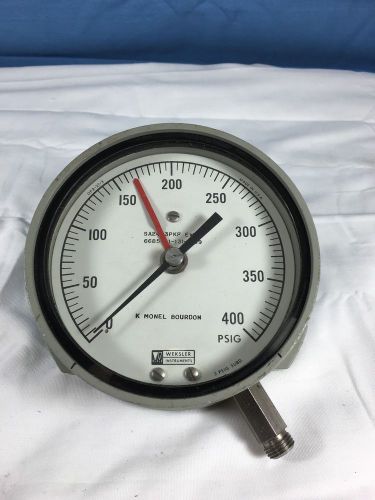 Weksler 4.5&#034; 0-400 mil-spec gauge for sale