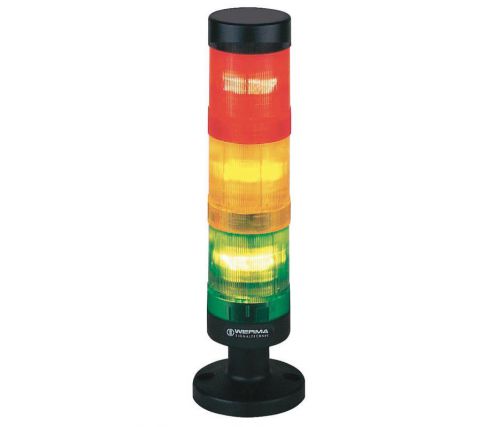 Werma, Tower Light, 120V, Amber, Green, Red, GRNGR 6; (1A)