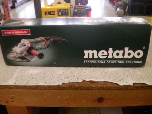 Metabo 7&#034; Electric Angle Grinder 8500 RPM 120v 15 Amp W24-180 MVT